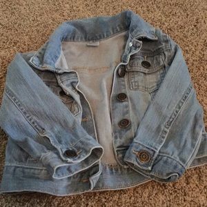 Toddler girls denim jacket